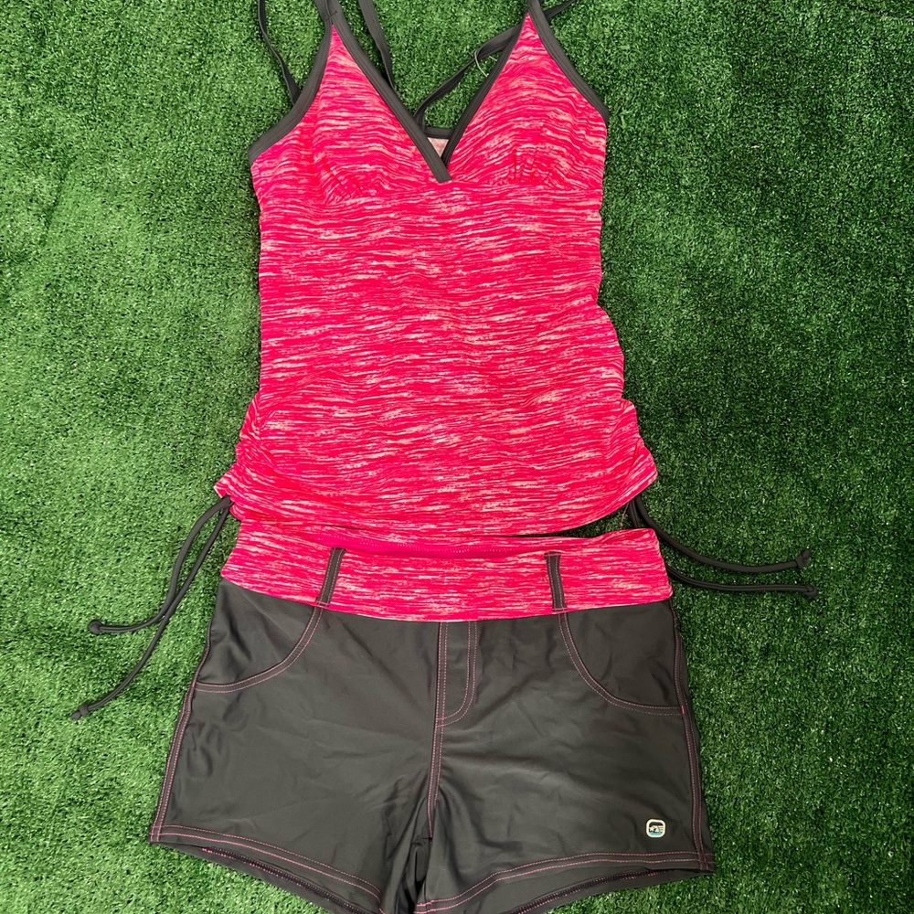 New Free Country Tankini Swimwear set